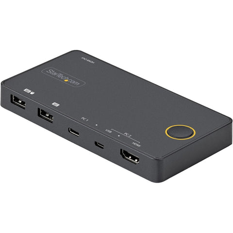 Startech 2 Port Usb-a + Hdmi/usb-c Kvm Switch 4k