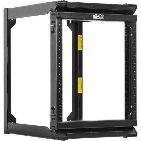 Eaton Tripp Lite Series Smartrack 12u Wall-mount 2-post Open Frame Rack, Hinged