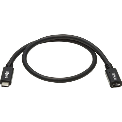 Eaton Tripp Lite Series Usb-c Extension Cable (m/f) - Usb 3.2 Gen 1 (5 Gbps), Th