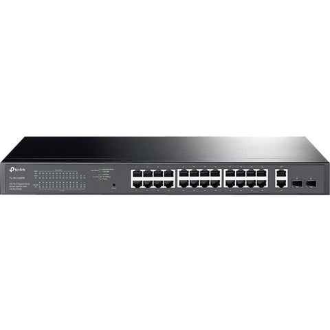 Tp-link Usa Corporation 28-port Gigabit Easy Smart Switch With 24-port Poe+