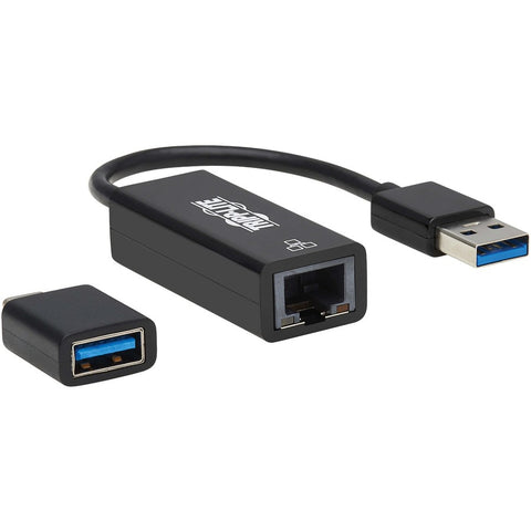 Eaton Tripp Lite Series Usb-c, Usb-a To Rj45 Gigabit Ethernet Network Adapter (2