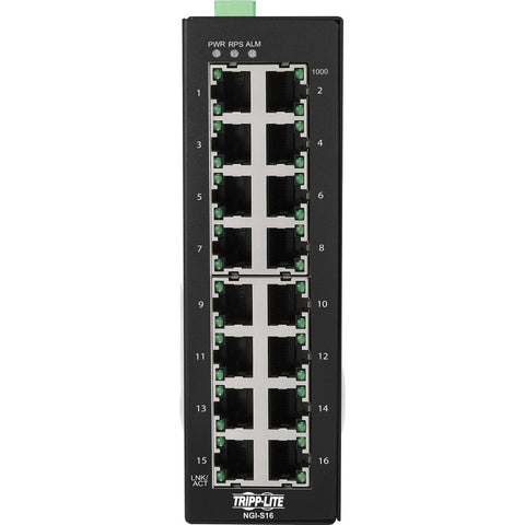 Eaton Tripp Lite Series 16-port Lite Managed Industrial Gigabit Ethernet Switch