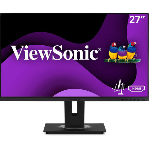 Viewsonic 27in Ergonomic 40-degree Tilt 1080p Ips Monitor W/ Hdmi, Dp, Vga.