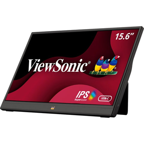 Viewsonic 15.6in Portable Ips Monitor, 1920x1080 Resolution, Mobile Ergonomics, Usb-c, Hdm