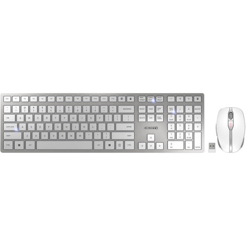 Cherry Americas Llc Bluetooth Or 2.4ghz Wireless, Aes-128 Bit 128 Encryption (keyboard & Mouse), 104