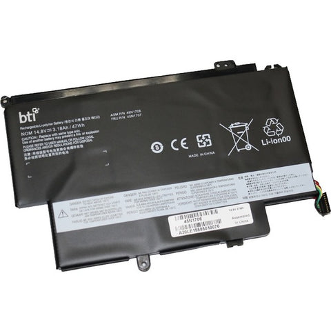 Battery Technology Replacement Bti Battery For Lenovo S1 Yoga 45n1706 45n1707 45n1705 45n1704 14.8v