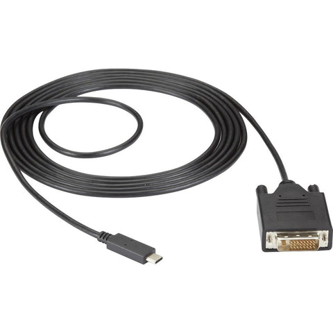 Black Box Usb-c Adapter Cable - Usb-c To Dvi Adapter, 1080p @ 60hz, Dp 1.2 Alt Mode, 10-ft