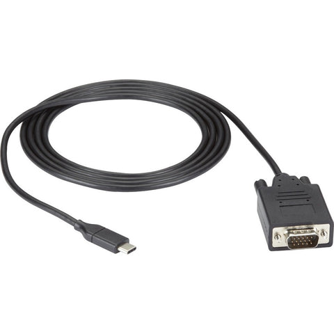 Black Box Usb-c Adapter Cable - Usb-c To Vga Adapter, 1920x1200 / 1080p, Dp 1.2 Alt Mode,