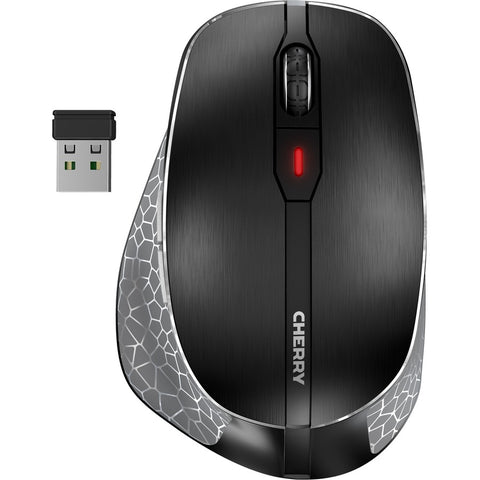 Cherry Americas Llc Bluetooth Or Wireless 2.4 Ghz, Aes-128 Bit Encryption, Adjustable Dpi, Rechargea