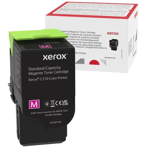 Genuine Xerox Magenta Standard Capacity Toner Cartridge, Xerox C310 Color Printe