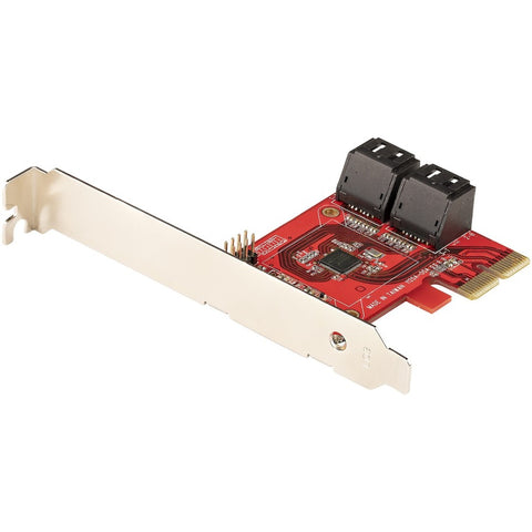 Startech Sata Iii 6gbps Pcie 3.0 X2 Card - Sata Expansion Adapter Card - 4-port Sata To