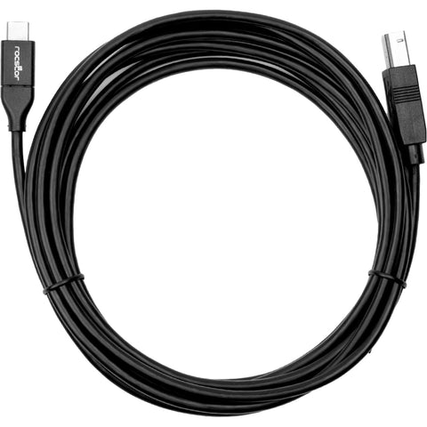 Rocstor Premium Usb Type-c To Usb Type-b Cable M/m - 10ft (3m) - 60 Mb/s For Printer, Sc