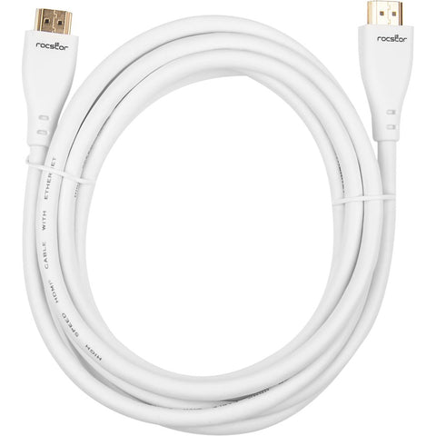 Rocstor Premium 10ft (3m) 4k High Speed Hdmi To Hdmi M/m Cable - Ultra Hd Hdmi 2.0 - 4k