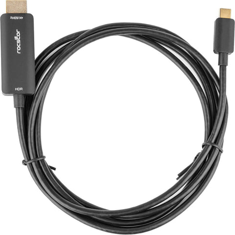 Rocstor Premium 6ft (2m) Usb-c To Hdmi Cable M/m - 4k 60hz - 6ft / 6 Ft (2m) - Supports