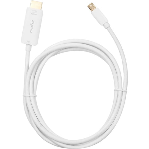 Rocstor Premium 6 Ft (1.8m) Mini Displayport To Hdmi Cable - 4k/2k @60hz - Gold Plated -