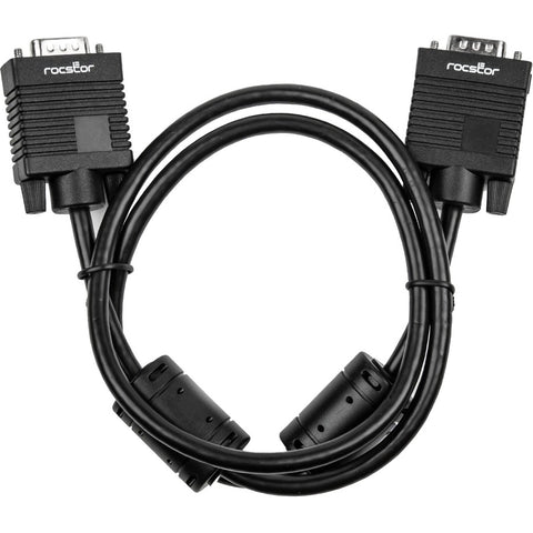 Rocstor Premium High-resolution Svga - Vga Monitor Cable - Hd-15 (m) To Hd15 (male) - 3