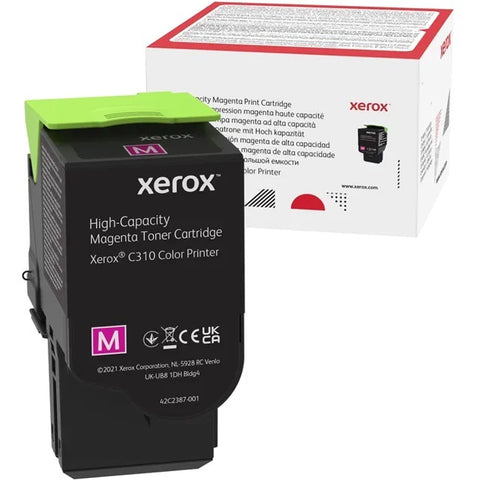 Genuine Xerox Magenta High Capactiy Toner Cartridge, Xerox C310 Color Printer,