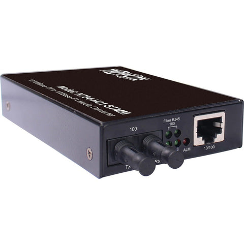 Eaton Tripp Lite Series Hardened Copper To Fiber Media Converter - 10/100 Mbps,