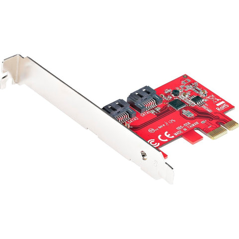 Startech Sata Pcie Card, 2 Ports, 6gbps, Non-raid