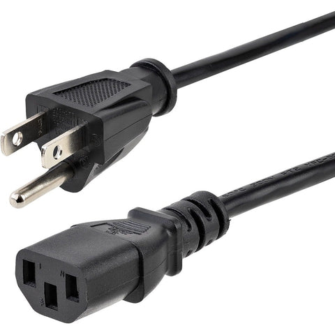 Startech 6ft Computer Power Cord Nema5-15p To C13