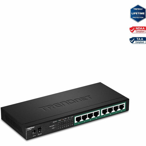Trendnet Inc 8-port Gigabit Poe+ Switch (120w)