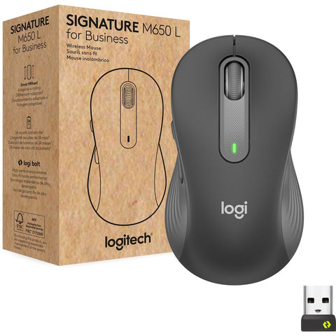 Logitech Signature M650 Mouse For Business - Graphite