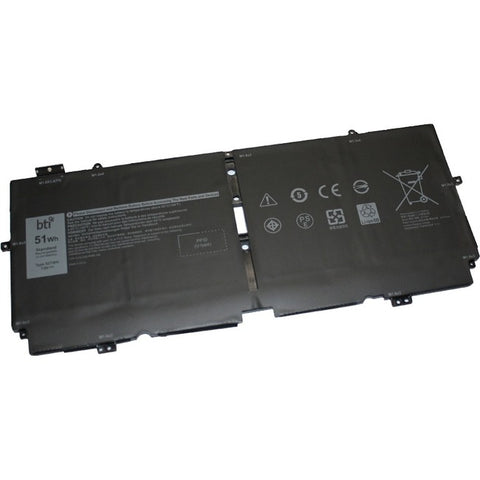 Battery Technology Replacement Bti Battery For Dell Xps 13 7390 2-in-1, 7390 2-in-1 4-cell 7.6v 637