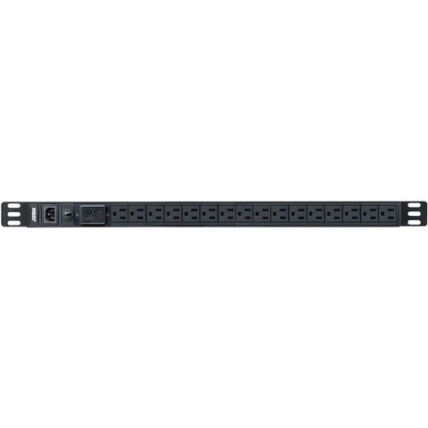 Aten 16-outlet 0u 15a Basic Pdu With Surge Protection, (100v-120v) With Nema 5-15 Pow