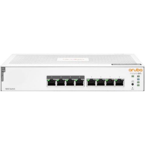 Hewlett Packard Enterprise Hpe Networking Instant On 1830 8g 4p Class4 Poe 65w Switch Us