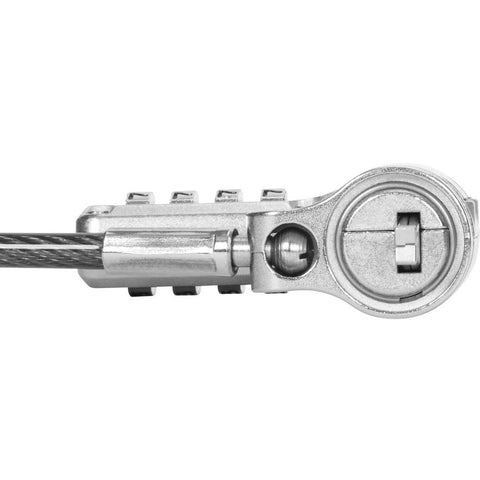 Targus Defcon Ultimate Universal Serialized Combination Lock, Bulk Silver