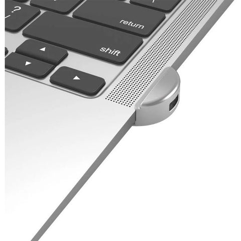 Compulocks Brands, Inc. Ledge Lock Adapter For Macbook Pro 14in M1 & M2 Silver