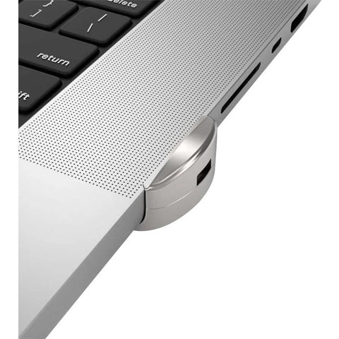 Compulocks Brands, Inc. Ledge Lock Adapter For Macbook Pro 16in M1 & M2 Silver
