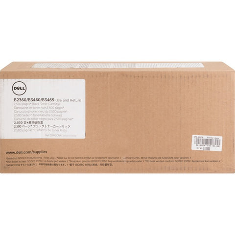 Dell Marketing L.p. Blk Toner Cart 2.5k B2360 B3460 B3465