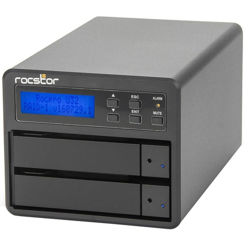 Rocstor Rocpro U33 Raid-16tb(2x8tb) Ssd