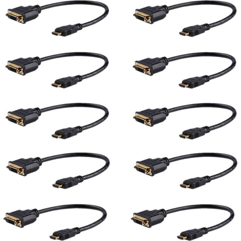 Startech 8in Hdmi To Dvi Adapter, 10 Pack, M/f