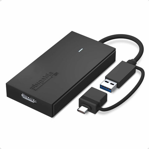 Plugable Technologies Plugable Usb 3.0 Or Usb C To Displayport Adapter, Universal Video Graphics Adapt
