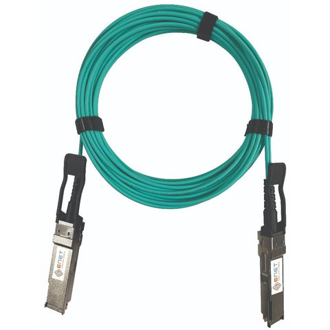 Enet Solutions, Inc. Taa Compliant 200gbase-aoc Qsfp56 To Qsfp56 Infiniband Hdr Active Optical Cable