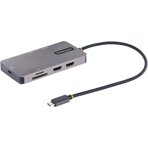 Startech Usb C Multiport Adapter To Dual 4k60hz Hdmi 2.0b Hdr Video Via Dp 1.4/dsc, Mst (