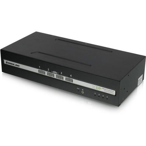 Iogear 4-port Dual View Displayport Secure Kvm Switch W/audio