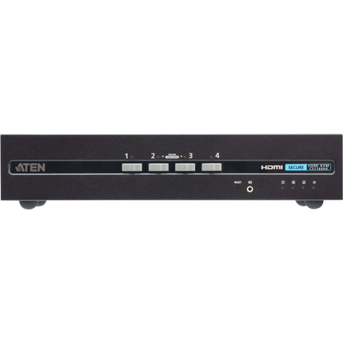 Aten 4-port Usb Hdmi Dual Display Pp4.0 Secure Kvm