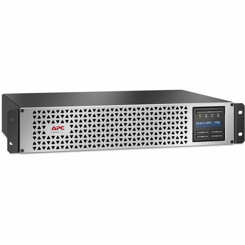 Apc By Schneider Electric Apc Smart-ups, Line Interactive, 750va, Lithium-ion, Rackmount 2u, 120v, 6x Nema