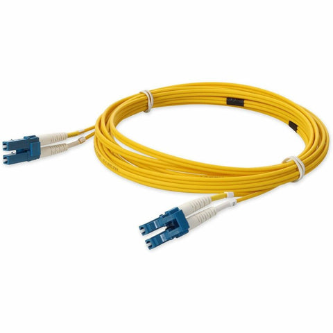 Add-on Addon 2m Lc To Lc Yellow Os2 Duplex Ofnp (plenum-rated) Smf Fiber Patch Cable