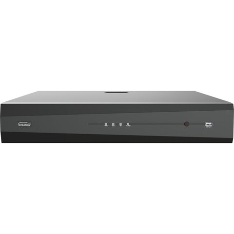 Adesso Innovation Inc 32ch Nvr H.265 4k No Hdd  Poe, 4 Sata Interface W/ 10tb Pre-installed Hdd