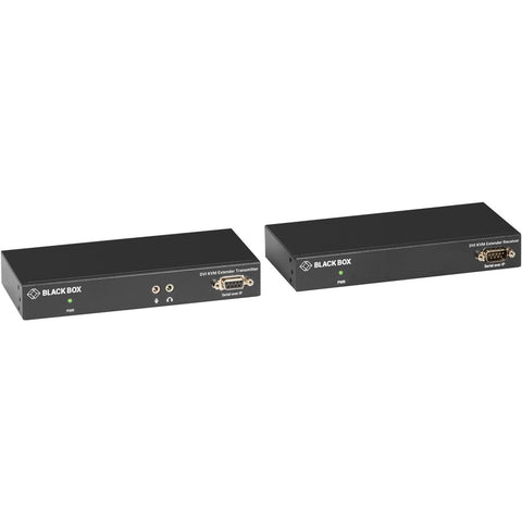 Black Box Kvm Extender Kit Over Catx - Single-monitor, Dvi-d, Usb 2.0, Audio, Serial, Loca