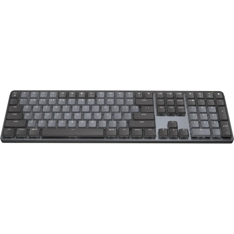 Logitech Mx Mechanical Wireless Illuminated Performance Keyboard -clicky - Graphite - Bro