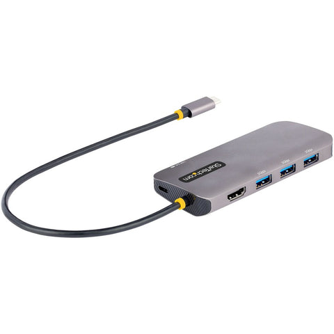 Startech Usb C Multiport Adapter To 4k 60hz Hdmi Video Hdr With Dp 1.4 Alt-mode - 3x Usb-