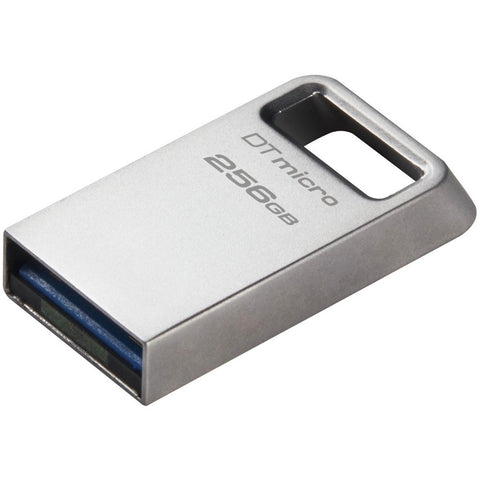 Kingston 256gb Datatraveler Micro 200mb/s Metal Usb 3.2 Gen 1