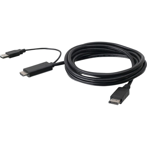 Iogear Hdmi To Displayport Cable - Hdmi Left Connector - Male Left Gender - Disp