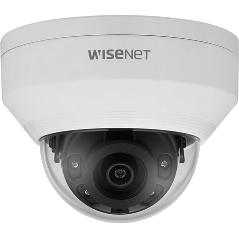 Hanwha Vision Wisenet A Series Outdoor Vandal Dome Camera, 4mp @ 30 Fps, 3mm Fixed Focal Lens,
