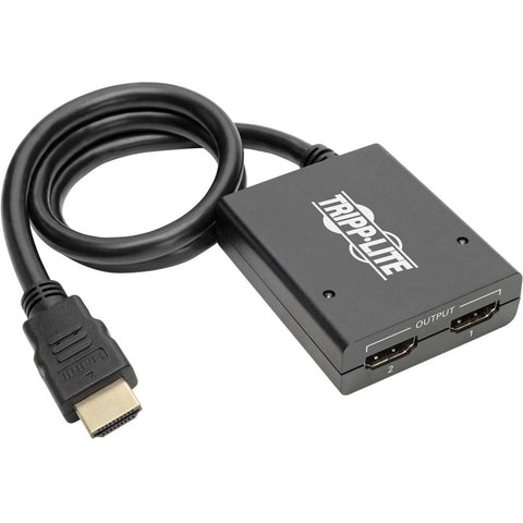 Tripp Lite 2-port Hdmi Splitter - Uhd 4k, International Ac Adapte